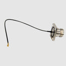 5-Pack N Type Female 4 Hole Flange Mount to RP-SMA Male RG174 Pigtail Cable 10cm