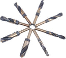 8 pc Jumbo Silver and deming Industrial Cobalt drill bit set