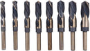 8 pc Jumbo Silver and deming Industrial Cobalt drill bit set