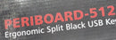 2 Perixx PERIBOARD-512 Wired Split Ergonomic Keyboards Multimedia Keys Palm Res+