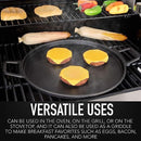 Cast Iron Handled Round Cast Iron Griddle 14"