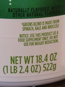 2 SIMPLE TRUTH Plant Based Protein Powder Blend Greens Chocolate 18.4 oz x 2