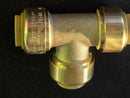 Sungator 12 Pcs 1/2" x 1/2" x 1/2" Push Fit Reducing Tee
