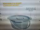 Two Medline Steel 3-in-1 Bedside Commodes, Portable Toilet Damaged Boxing&1 seat