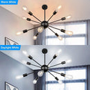 Sputnik Chandeliers 10-Light Modern Pendant Light + Floor Lamp