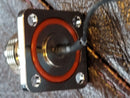 5-Pack N Type Female 4 Hole Flange Mount to RP-SMA Male RG174 Pigtail Cable 10cm