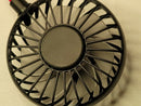 Portable Hanging Neck Fan Rechargeable Usb Double Head Sport Mini Fan Outdoor Us
