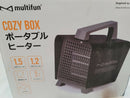 Electric Heater, 1500W Portable Ceramic Space Heater w/Adjustable Thermostat