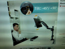 Huanuo Single Monitor Stand - Gas Spring Single Arm Monitor Desk Mount Hnss8