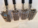 Four Bbq Grill Brush Scrubber Barbecue Stainless Steel Wire Cleaner New