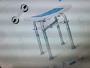 Heavy Duty Shower Chair  500lbs Capacity includes WallGrip