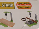 High Precision Electric Power Drill Press Stand Table 0-90 Degree Rotating Frame