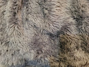 Pavilia Fluffy Sherpa Throw Blanket | Heather Gray | Super Soft Plush Fuzzy