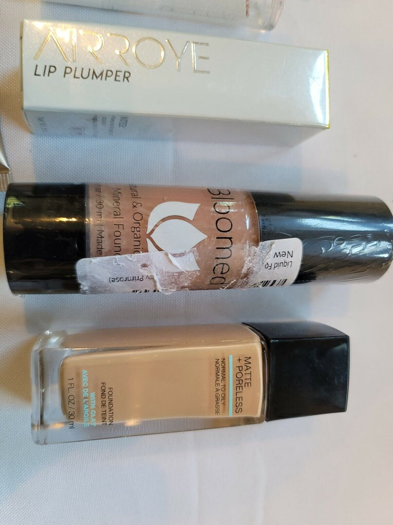 Derol Lips Plumper + Loreal And Other Make-Up + Bare Minerals+(7 Items Pictured)