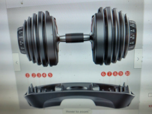 1 (One) New Adjustable Dumbbell 552, 