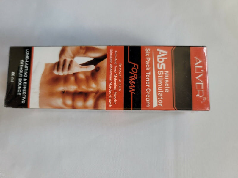 Aliver Abs Muscle Stimulator Six Pack Toner Cream For Men 60Ml Sealed