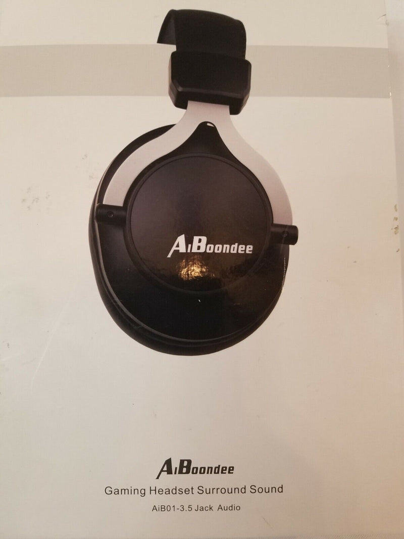 Aiboondee Gaming Headset 3.5Mm Audio Stereo Sound Gaming