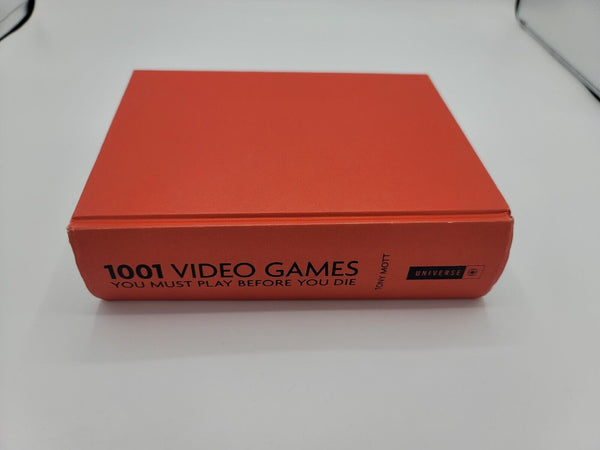 1001 Video Games You Must Play Before You Die by Mott, Hardcover Book