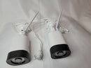 2Pcs Hiseeu 2.0MP 1080P Outdoor WiFi IP Cameras - Secure Surveillance