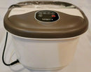 Ovitus Foot Spa Massager W/ 6 Motorized Rollers And Heat
