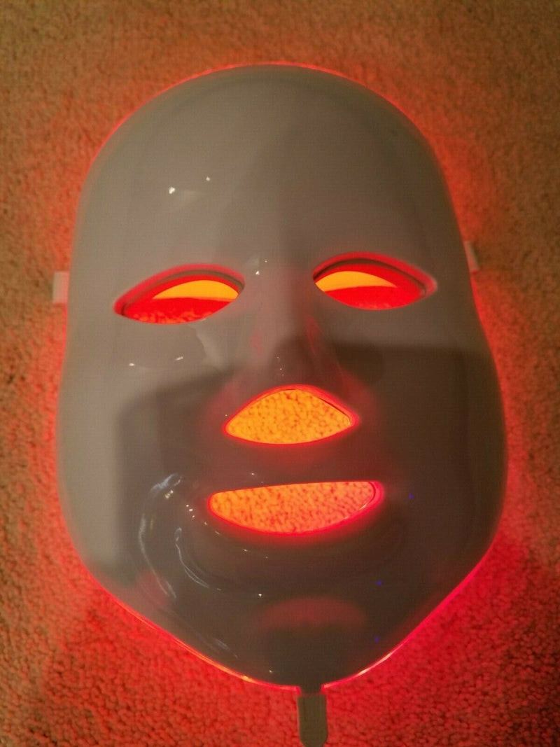 7 Colors Led Light Photon Face Mask Rejuvenation Facial Skin Beauty Anti-Aging