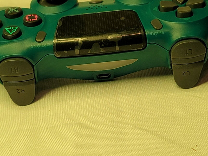 Dualshock  Green Controller For Playstation Model Ds6