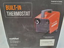 Electric Heater, 1500W Portable Ceramic Space Heater w/Adjustable Thermostat