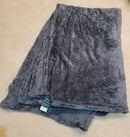 Pavilia Fluffy Sherpa Throw Blanket | Heather Gray | Super Soft Plush Fuzzy