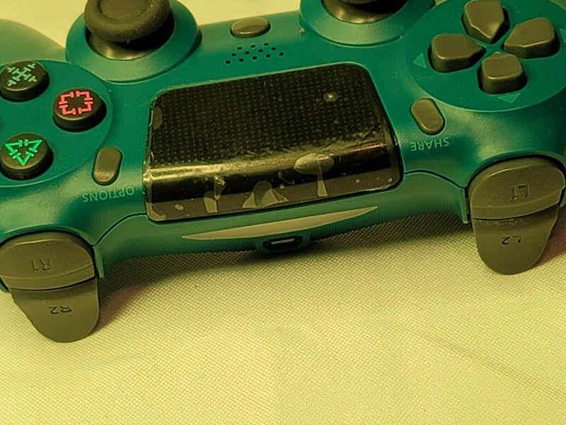 Dualshock  Green Controller For Playstation Model Ds6