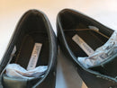 Steve Madden Mens Style Harpoon Black Leather  Shoes 11.5 Man Made