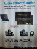 4K Hdmi Audio Extractor Splitter, Avedio Links 1080P Hdmi To Hdmi Audio Converte