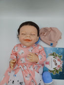 Reborn Baby Doll Lifesize 19” Doll Girl w Certificate! Hoomai Designer