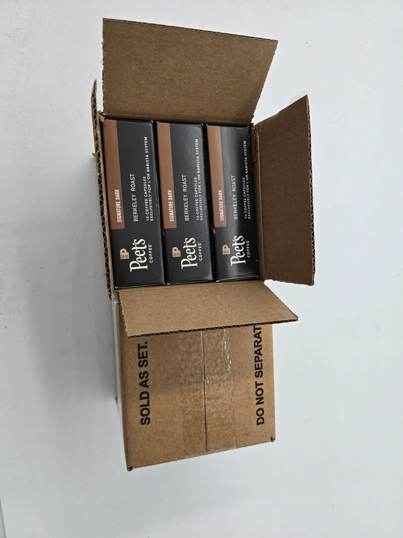 2 Boxes x 30 L'OR Barista Coffee Pods=60 Pods French Blend