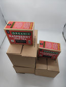 3 Cases (12 Boxes X 24 pods ) Red Raspberry Leaf Herb -Organic -Cut and Sifted