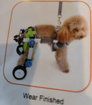 Samohui Gen. 4 Collapsible Adjustable Pet Wheelchair -