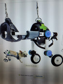 Samohui Gen. 4 Collapsible Adjustable Pet Wheelchair -