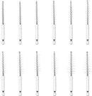 Neiko 00325A Industrial Wire Hex Shank Brush Set, 38 Piece| 1/4" Hex