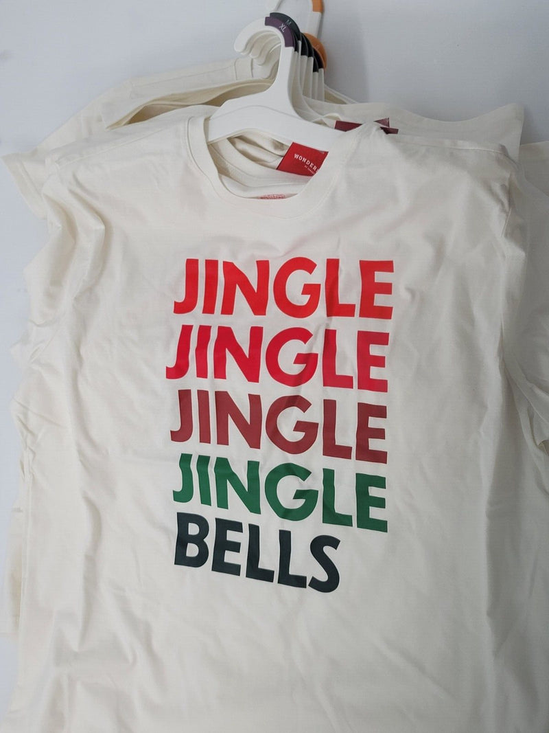 10 Wondershop Target JINGLE BELLS Christmas Holiday T Shirts 2 XXL + 3S+ 3M + 2L