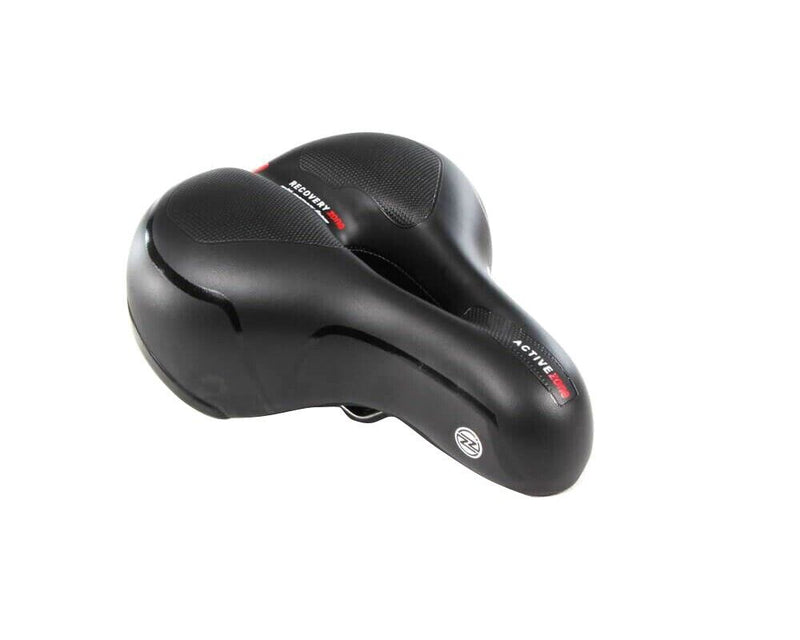 RECOVERY ZONE BICYCLE SEAT WITH MEMORY FOAM.  10" L X 8" W