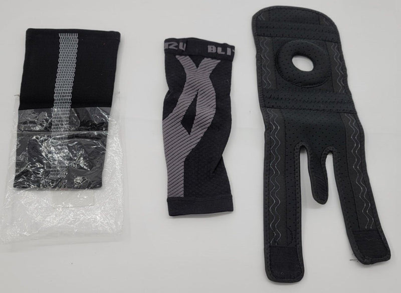 3 Athletic plus knee Wraps Supports Training  body Ect.