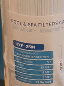 Pool Spa Filter HYP-25IN MODELS C-4301/PMT27.5/FC-1610 (2 Pack )