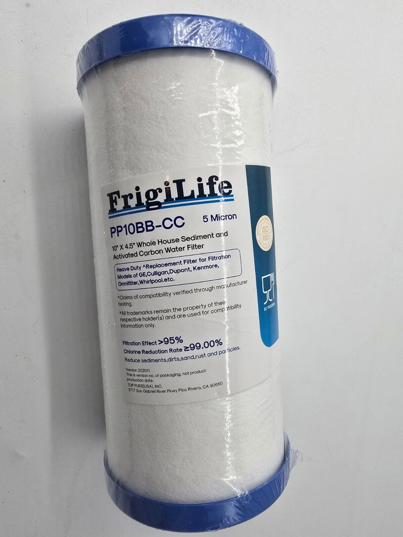 Frigilife pb10bb-cc 9.5" x 4.5" + refrigerator deodorizer w  open box