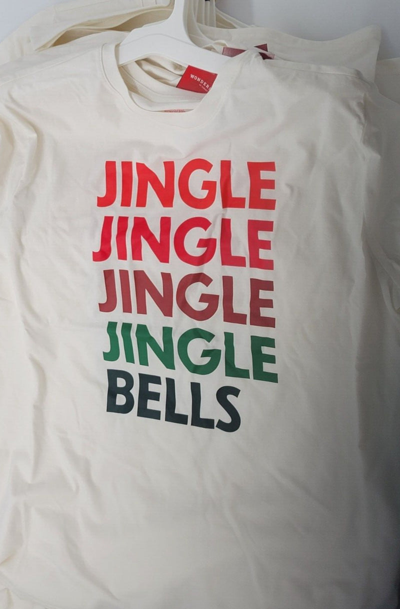 8 Wondershop Target JINGLE BELLS Christmas Holiday T Shirts 3 XL + 3L+