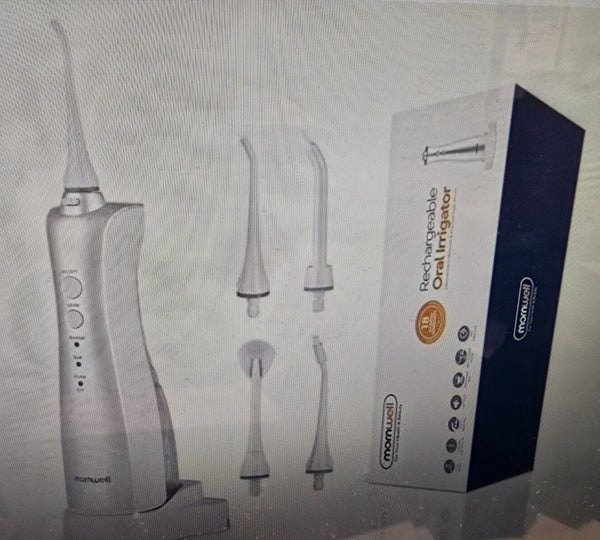 Mornwell Rechargeable Oral Irrigator Dental Cleaner Teeth Water Flosser D50Ws
