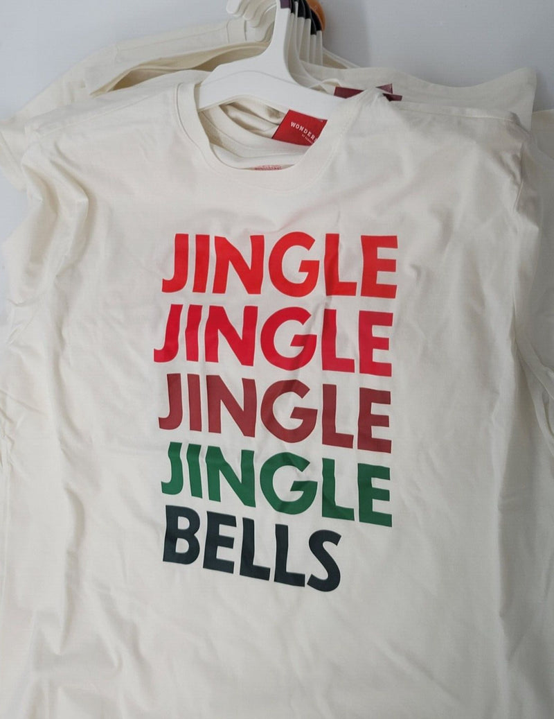 10 Wondershop Target JINGLE BELLS Christmas Holiday T Shirts 2 XXL + 3S+ 3M + 2L