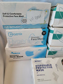 DISPOSABLE Blue MASK 3-ply 400 + Pcs- almost all fully plastic sealed