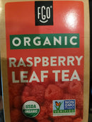 3 Cases (12 Boxes X 24 pods ) Red Raspberry Leaf Herb -Organic -Cut and Sifted