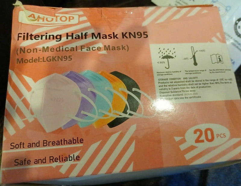 KF94 K 95Masks 50pcs Some Individually Wrapped Multi Color Face Mask