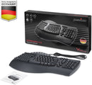 2 Perixx PERIBOARD-512 Wired Split Ergonomic Keyboards Multimedia Keys Palm Res+