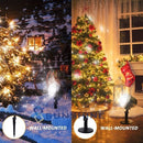 LED Projector Snowfall Light Christmas Laser Outdoor Landscape Xmas Lamp US Plug